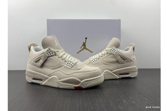 (W) Jordan DQ4909-100 DQ4909-100 Canvas 4 Retro Blank 0509